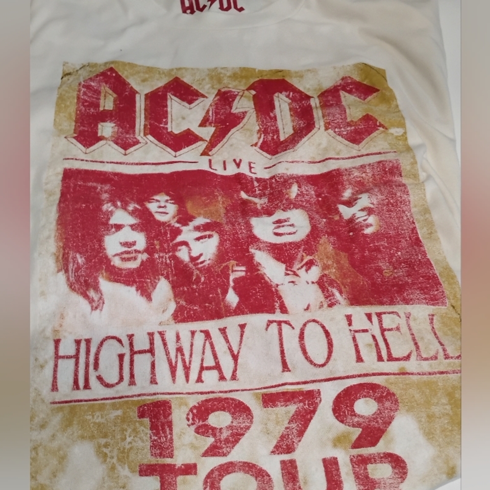 AC/DC Highway to Hell 1979 Tour T-Shirt